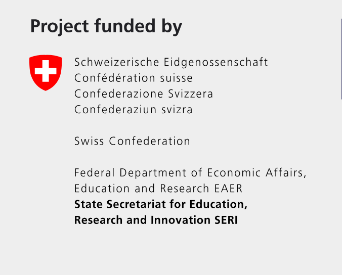 Funded by Swiss Confederation
